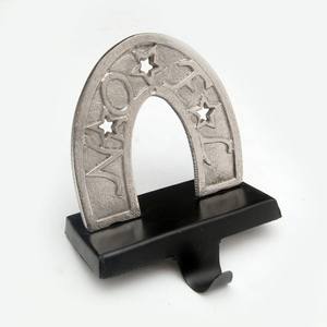 Soporte para medias de iglesia de Navidad fundido de aluminio, colgador para decoración de manto, colgador de medias de diseño de iglesia de aluminio fundido resistente - Product Image 6