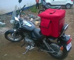 2025 Fabricante mundial Cajas térmicas traseras para motocicletas para entrega de alimentos Transporte de pizzas Alimentos Comestibles Coches en el mercado indio - Product Image 4