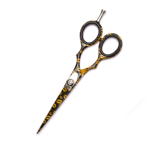 กรรไกรตัดผมเคลือบกระดาษแบบกําหนดเองโลหะเหล็กขายส่งตัดผมกรรไกรตัดผม 6 นิ้วพร้อมสกรูปรับได้ - Product Image 3