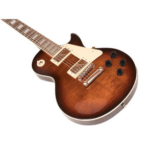 Guitarra Eléctrica DIMAVERY LP-700 Marrón Flameado - Product Image 2