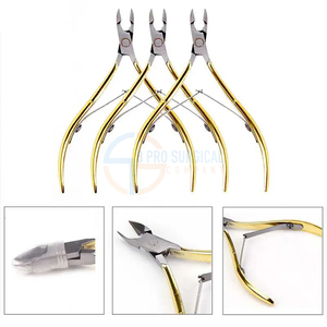 3PRO Pince à pédicure professionnelle en acier inoxydable Coupe-ongles incarnés Coupe-cuticules Manucure Coupe-ongles professionnels Doigts - Product Image 2