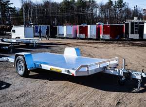 รถพ่วงพื้นเรียบแบบใหม่ ขนาด 40 ฟุต โครงสร้างเหล็กแข็งแรง 3 เพลา รับน้ำหนัก 2-3 ตัน สำหรับขนส่งสินค้าและอุปกรณ์ - Product Image 5