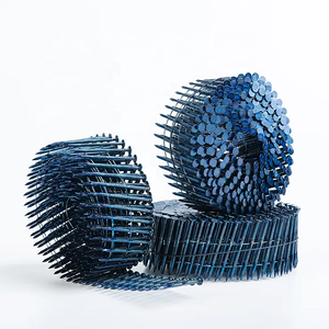 Gran oferta Senco Nailer Yellow Vinyl Coil Nails de Meite con tipos de vástago de anillo en espiral estriado suave embalado en cajas de cartón - Product Image 5