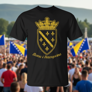 Camiseta con la Bandera de Bosnia, Ropa Promocional para Fanáticos de Bosnia y Herzegovina, Balcanes - Product Image 3