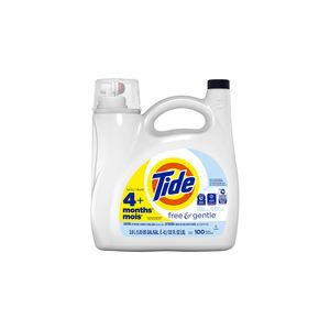 Detergente líquido Tide Free & Gentle 132 floz disponible para mercados internacionales a bajo costo - Product Image 2