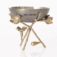 Nuevo diseño fantástico quemador de incienso de Color plateado y dorado Material brillante decoración grande quemador Bakhoor en precio asequible
