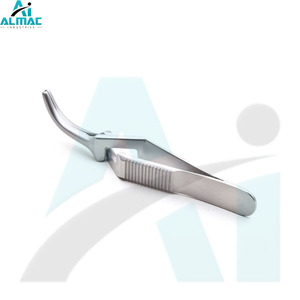 Abrazadera compacta para Bulldog de acción cruzada Debakey de ALMAC para una gestión precisa de arterias y venas en campos quirúrgicos especializados - Product Image 1