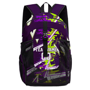 Impression personnalisée Sac de sport de haute qualité pour le basket-ball et le football Sac à dos pour l'école Yoga Gym Sacs à dos pour équipe de baseball - Product Image 5