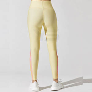 High Quality <b>Women's</b> XL Mid Waist Fitness <b>Tights</b> Seamless Stretchy <b>Knitted</b> Leggings Breathable Butt Lifting Effect Casual Sports - Product Image 4