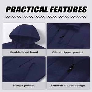 เสื้อฮู้ดลำลองสำหรับผู้ชายดีไซน์ใหม่ราคาถูก - Product Image 6