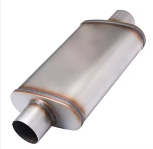 Venta directa de fábrica Accesorios de sistema de escape automático de alto rendimiento Silenciador de escape universal de acero inoxidable 409 - Product Image 5