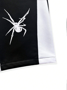 Pantalon de survêtement unisexe en coton épais délavé à l'acide avec logo personnalisé, coupe large, effet dégradé vintage, style streetwear évasé en tissu éponge - Product Image 6