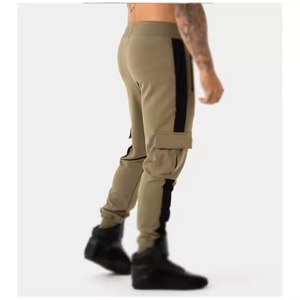 Nuevo 2025, venta al por mayor, nuevos Pantalones deportivos de algodón para hombre con múltiples bolsillos, ropa de entrenamiento de moda, pantalones y pantalones de talla grande para hombre - Product Image 3
