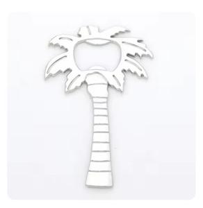 Abridor de Botellas Personalizado, Plateado Pulido, Hecho a Mano, Diseño de Palmera, Abridor de Botellas de Cerveza de Metal, Tendencia Superior - Product Image 1