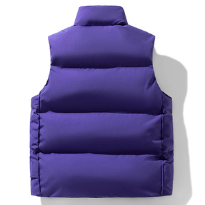 Chaleco acolchado cálido y versátil de alta calidad a la moda para invierno, chaleco con capucha, chaqueta ligera sin mangas para hombre - Product Image 4
