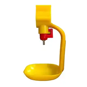 farm use poultry chicken dripping nipple together with water cup HJ-DN007