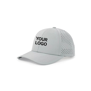 Custom Branded Logo Lightweight Waterproof Golf Hats 6 Panel Laser Perforated Classic Baseball <b>Caps</b> Vietnam OEM B2B Supplier VN - Product Image 4