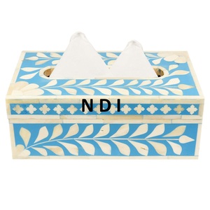 Boîte à mouchoirs en bois massif porte-serviettes qualité supérieure NDI TB-338 couleur personnalisable toutes tailles disponibles pour voiture bureau usage domestique - Product Image 5