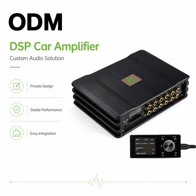 ODM Sennuopu X10A Car Dsp Processor Audio Amp Power Car Amplifier 4 Channel