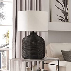 Hot Sale Creative Bamboo Rattan LED <b>Table</b> <b>Lamp</b> Farmhouse Style Beside <b>Lamp</b> <b>Study</b> Room Home Decor - Product Image 5