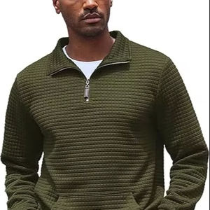 ชุดวอร์มมีซิปมีฮู้ดสำหรับผู้ชายเสื้อมีฮู้ดลายทางด้านข้างชุดออกกำลังกายแบบลำลองแฟชั่นใหม่ - Product Image 1