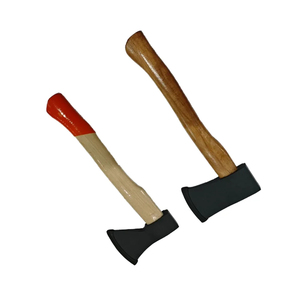 ขวานเหล็กด้ามไม้สำหรับงานก่อสร้างอุตสาหกรรมมืออาชีพ หัวขวานเหล็กกล้าคาร์บอน สำหรับตัดและผ่าไม้ - Product Image 2