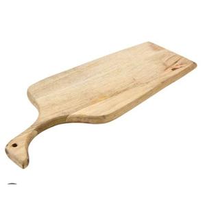 Vente en gros de grande planche à découper en bois d'acacia outil de cuisine solide en forme de rectangle fait à la main avec poignée planche unique pour café et hôtel - Product Image 3