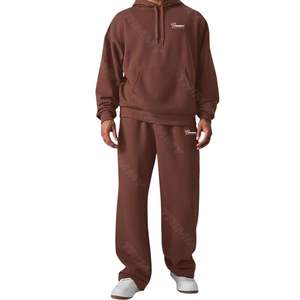 Survêtements de haute qualité pour hommes en marron Jogging Sportswear Survêtement Hommes Running Training Wear Team Track Suits - Product Image 1
