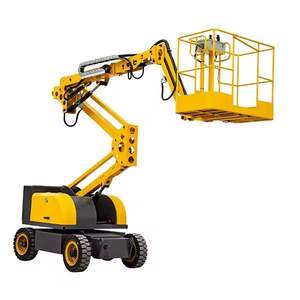 Levage 16m 20m homme aérien ascenseur électrique petit articulé automoteur élévateur à flèche à vendre meilleur prix - Product Image 4