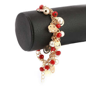 Women's <b>Bracelet</b> - <b>Red</b> - Product Image 1