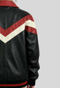 แจ็คเก็ตหนังแท้สำหรับผู้หญิงแจ็คเก็ตหนังแท้แบบลำลองและมีสไตล์ใหม่สำหรับ100% - Product Image 4