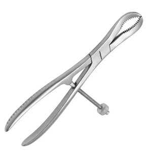 Fórceps de sujeción de hueso quirúrgico ortopédico personalizados Abrazadera manual de acero inoxidable con material de plástico y titanio - Product Image 2