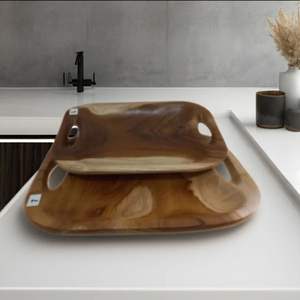 Plateau de racine d'artisanat en bois d'origine de l'Indonésie meilleur produit de qualité meilleure exportation de qualité - Product Image 1