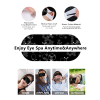 Graphene Steam Dark Circles Masque pour les yeux en coton auto-chauffant Apaise le syndrome des yeux secs et les maux de tête Anti-rides