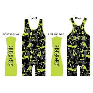 Singlets de lutte sublimés - Product Image 1