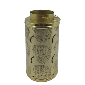 Metal Lanterns <b>Candle</b> Holder Home Decoration Golden <b>Candle</b> Stand for Wedding Decor Handmade <b>Bulk</b> - Product Image 1