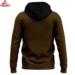 Sweat-shirt à capuche zippé pour homme en gros, logo personnalisé, coton, polyester, polaire, sweat-shirt à capuche zippé de sport, vêtements de rue pour l'hiver - Product Image 2
