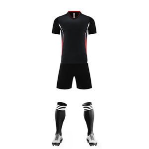 Sarı 2025 futbol forması artı boyutu kısa kollu futbol forması 100% Polyester futbol forması nefes ısı transferi setleri - Product Image 3