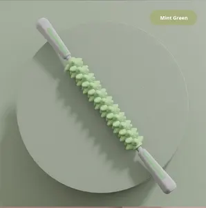 Bastão de Massagem para Yoga, Rolo de Massagem Dente de Lobo, Ferramenta de Relaxamento para Músculos da Panturrilha, Bastão Langya para Fitness e Saúde - Product Image 1