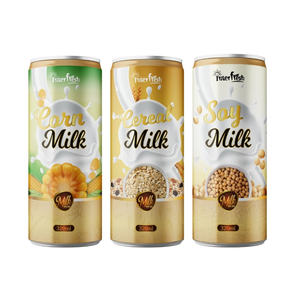 Bebida de Leche de Maíz Afrutada Baja en Carbohidratos, Certificada HALAL, Lista para Venta al por Mayor, Natural, de Alta Calidad, Fabricada en Vietnam, Bebida Enlatada de 320 ml - Product Image 2