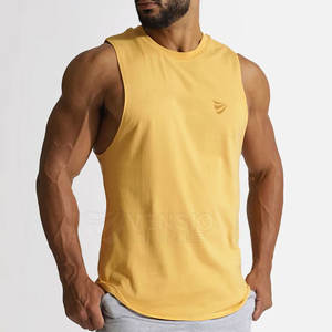 Camiseta sin mangas de entrenamiento para hombre con estampado personalizado, Camiseta deportiva de punto informal transpirable para Fitness, culturismo - Product Image 5