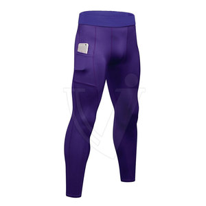 2025 Leggings de compresión de cintura alta personalizados para hombre Pantalones de precio de fábrica de la mejor calidad para hombre - Product Image 5