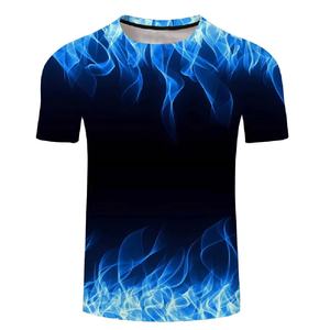 Logotipo personalizado 100% algodón 260g de punto de calidad superior directo a la ropa camisas unisex para estampado de verano - Product Image 1