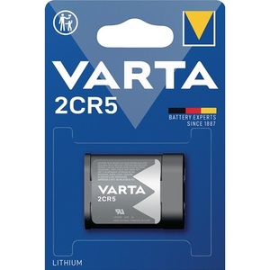 Batterie au lithium ULTRA 6V 2CR5 1400mAh VARTA Composants électroniques 1 pièce par blister - Product Image 1