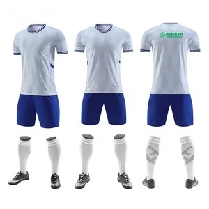 Camiseta de Fútbol 100% Poliéster de Alta Calidad, Secado Rápido, Tela Sublimada, Uniforme Transpirable, Conjunto Completo para Verano e Invierno Behram - Product Image 3
