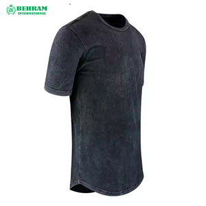เสื้อยืดโอเวอร์ไซส์ผู้ชาย ผ้าฝ้าย 100% เนื้อนุ่ม สวมใส่สบาย แขนสั้น เป็นมิตรต่อสิ่งแวดล้อม ไม่เป็นขุย ทรงหลวม รับผลิตแบบ OEM - Product Image 5