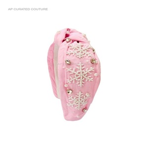 ที่คาดผมลูกปัดทำด้วยมือสุดมหัศจรรย์ของอินเดียเครื่องประดับผมแบบถักสำหรับวันวาเลนไทน์คอลเลกชันพิเศษ - Product Image 3