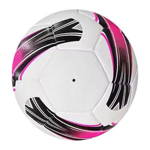 Alaay New Fashion High Quality Soccer Ball Custom Logo <b>Football</b> Made of <b>Leather</b> PVC for Sports Training and Promotion - Product Image 2