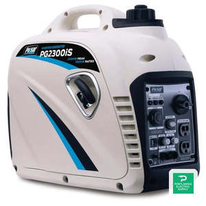 Générateur portable à inverseur Pulsar série Standard pour usage industriel 120V PG2300iS avec construction en acier et démarrage par lanceur manuel - Product Image 1