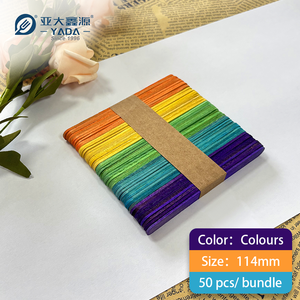 Bâtonnets <span class=keywords><strong>de</strong></span> crème glacée colorés <span class=keywords><strong>en</strong></span> vrac à vendre, parfaits pour l'artisanat des enfants et les projets d'art <span class=keywords><strong>de</strong></span> <span class=keywords><strong>bricolage</strong></span> - Product Image 6